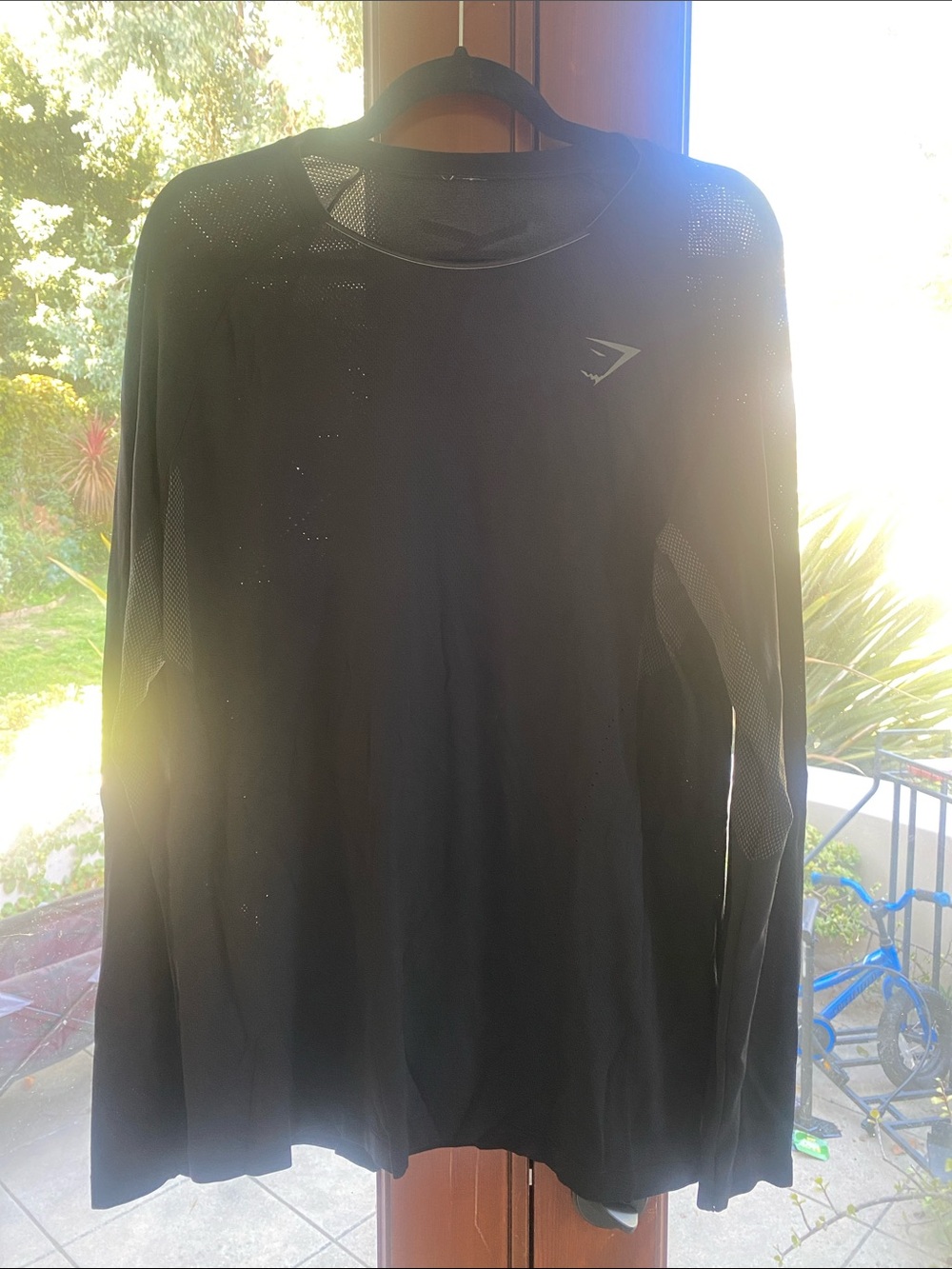 Gymshark Men’s Long Sleeve Performance Top - Black